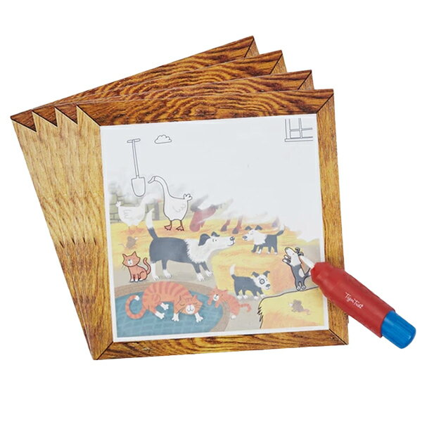 タイガートライブ 水で浮き出るマジックペイント ファーム 14-026 3