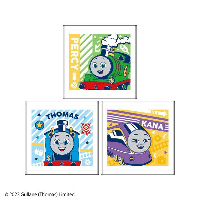 ハンドタオル 3絵柄組 トーマス ソドー島のおともだち 899948 ネコポス対応品