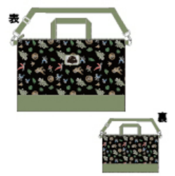 【1月上旬入荷予定】レッスンバッグ ジュラシックワールド ネイチャーワールド ネコポス対応品 008995