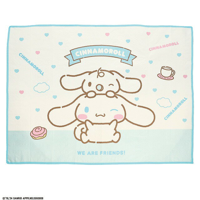 レジャーシート 90×120cm シナモロール シナモンとおともだち ネコポス対応品 432671