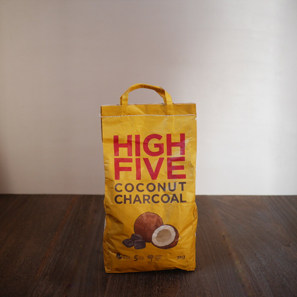 High Five ハイファイブ Coconuts Charcoal 3kg ココナッツチャコール 固形燃料 エコ燃料 長時間燃焼 HF0001