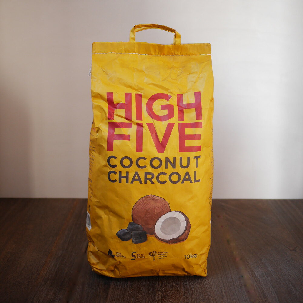 High Five ハイファイブ Coconuts Charcoal 10kg ココナッツチャコール 固形燃料 エコ燃料 長時間燃焼 HF0002 1