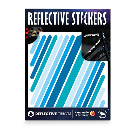 REFLECTIVE BERLIN リフレクティブベルリン SHAPE シェイプ シリーズ UNIVERSAL ユニバーサル blue ブルー リフレクター 反射 子供 安全 REFLECTIVE BERLIN リフレクティブベルリン SHAPE シェイプ シリーズ UNIVERSAL ユニバーサル blue ブルー リフレクター 反射 子供 安全
