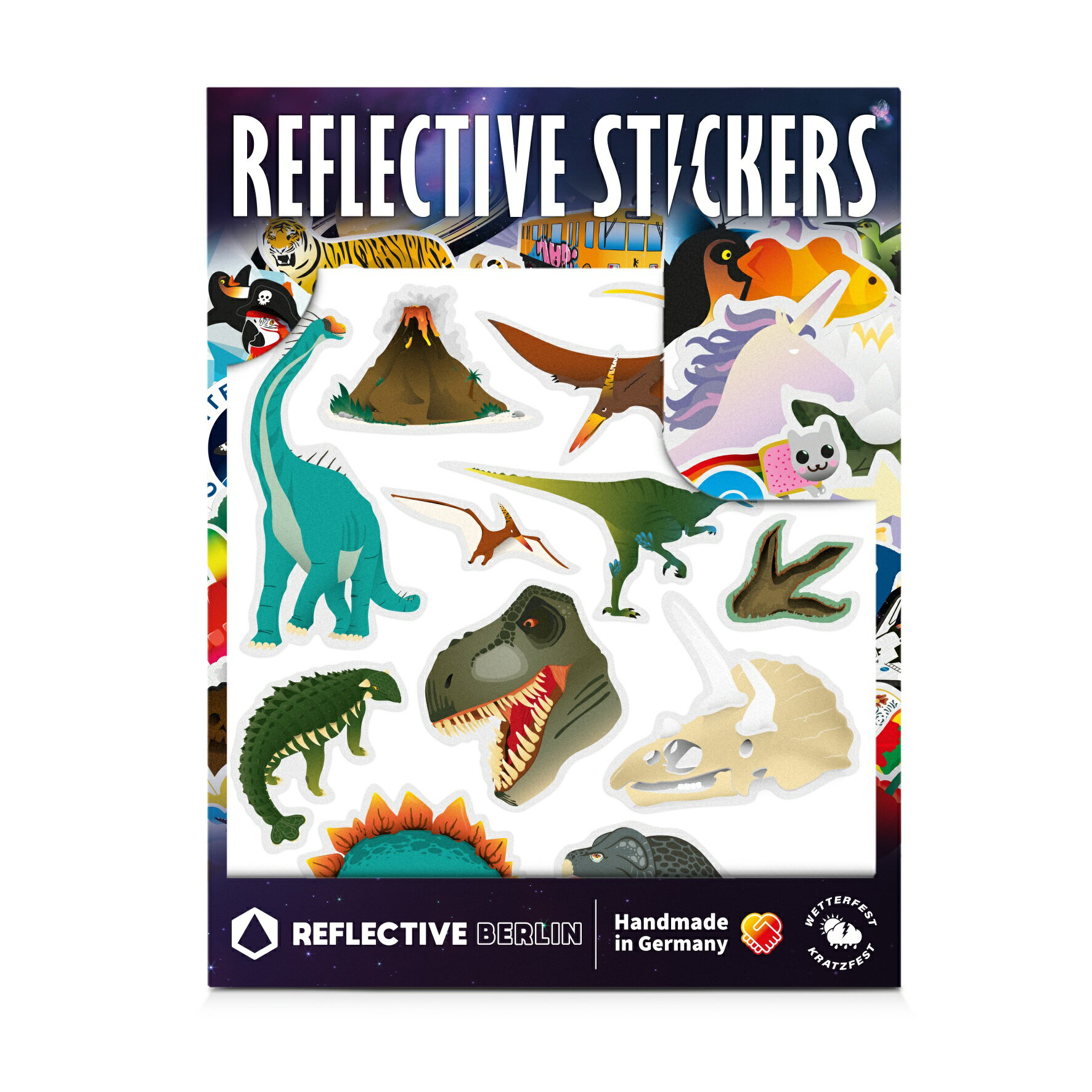 REFLECTIVE BERLIN リフレクティブベルリン KIDS キッズ DINOSAURS ダイナソー リフレクター 反射 子供 安全