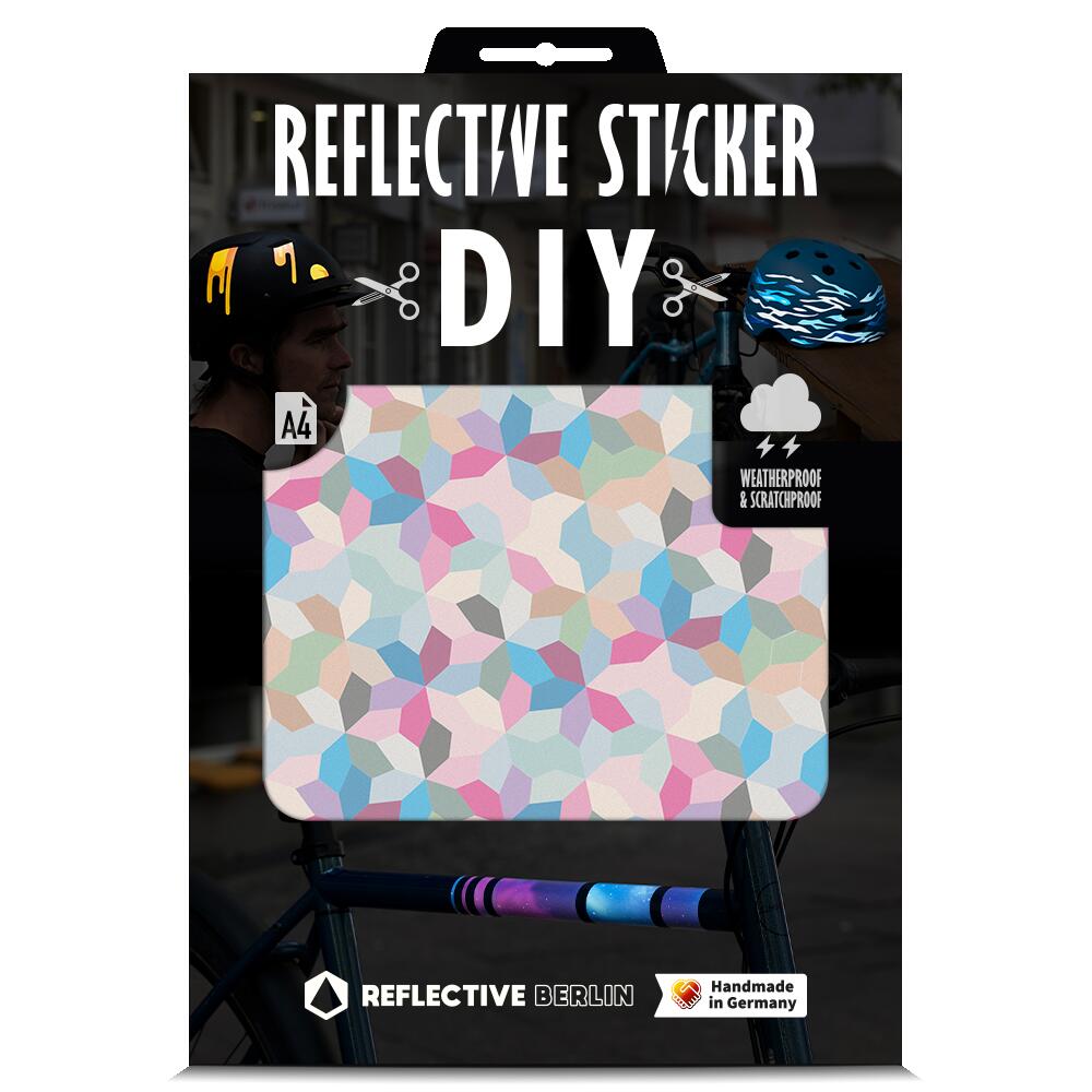 REFLECTIVE BERLIN リフレクティブベルリン DIY ディーアイワイ シリーズ BLOOM ブルーム pastel パステル リフレクター 反射 子供 安全