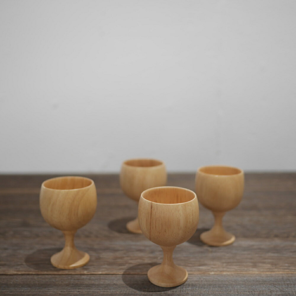 EAGLE Products イーグルプロダクツ Stemmed Wooden Cup 4pcs ステムドウッデングラス 4個セット EPLF61