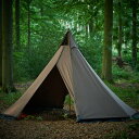 予約商品 Tschum チャン 4P KATUN tent nut brown カトゥン 4P ナッツブラウン ティピー テント タープ シェルター テント 野...