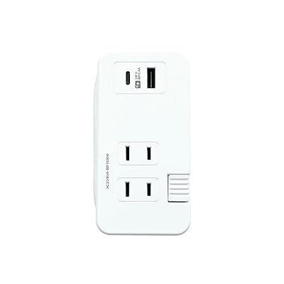 Other - 海外・国内対応 旅行用電源タップAC3電源 USB-A+USB-C 3A 0.2m 自動識別 リバーシブル 100~240V対応 NW