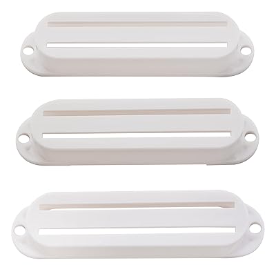 ホットレイル ストラトギター用 シングルコイルサイズのハムバッカーピックアップカバーセット、ホワイト（3個セット）商品説明【商品説明】color : ホワイトホットレールスタイルのシングルコイルサイズのハムバッカーピックアップまたは同様のホットロッドスタイルのピックアップに適合他のブランドのピックアップについては、購入する前にサイズを確認してくださいプラスチック製ピックアップカバーのみ、ネジまたはスプリングは含まれていませんパッケージ内容:3個セットcolor : ブラックホットレールスタイルのシングルコイルサイズのハムバッカーピックアップまたは同様のホットロッドスタイルのピックアップに適合他のブランドのピックアップについては、購入する前にサイズを確認してくださいプラスチック製ピックアップカバーのみ、ネジまたはスプリングは含まれていませんパッケージ内容:3個セット