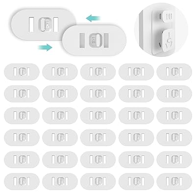 コンセントカバー 30個 コンセントキャップ ロックタイプ ホコリ防止 コンセントガード 赤ち