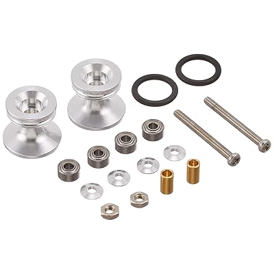 Rakuten - グレードアップパーツシリーズ No.418 GP.418 ゴムリング付2段アルミローラーセット (13-12mm)