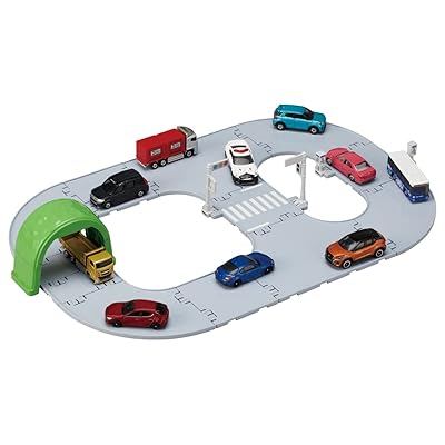 樂天商城 - 『 トミカ トミカタウン くみかえかんたん! ベーシックどうろセット 』 ミニカー 車 おもち