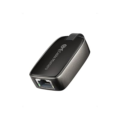 【送料無料】Cable Matters ケーブル収納式 USB Type C LAN有線アダプター USB C LAN 変換アダプター USB3.1 Type C to RJ45 ギガビットイーサネット Thunderbolt 4/USB4/Thunderbolt 3 iPhone 16 MacBook Pro, Ipad Pro対応 10/100/1000 Mbps