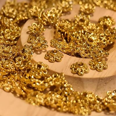 座金 花座 ビーズキャップ つまみ細工 蕾 つぼみ パール金具 フラワー イヤリング アクセサリー パーツ 手芸 クラフト ハンドメイド DIY材料 (花型 ゴールド100個)商品説明【商品説明】color : 花型 ゴールド100個セット：ゴールド100個サイズ：外径6mm素材：メタル使用場合：パールと合わせて、手作りアクセサリー、ハンドメイド作品への飾り付け、DIYなど様々な用途にお使いいただけます。注意：当店では他のビーズやチャーム、各種パーツなどハンドメイド手芸用品をご用意していますので、お気に入る商品を選びましょう♪color : ピスティルパール（ゴールド）5種セット：ゴールド 座金 ビーズ,約5種類、約750個入り！数量は手作業でカウントしているため、誤差が生じる場合がありますのでご了承ください。スタイルの多様性：5つの異なるファンシーなスタイルで、より多くの組み合わせを提供します。インの幅が広いです。 想像力豊かな作品に仕上がります。使用場合：パールと合わせて、手作りアクセサリー、ハンドメイド作品への飾り付け、DIYなど様々な用途にお使いいただけます。注意：当店では他のビーズやチャーム、各種パーツなどハンドメイド手芸用品をご用意していますので、お気に入る商品を選びましょう♪color : 花型 ゴールド50個+シルバー50個セット：ゴールド50個＋シルバー50個サイズ：外径6mm素材：メタル使用場合：パールと合わせて、手作りアクセサリー、ハンドメイド作品への飾り付け、DIYなど様々な用途にお使いいただけます。注意：当店では他のビーズやチャーム、各種パーツなどハンドメイド手芸用品をご用意していますので、お気に入る商品を選びましょう♪color : ピスティルパール（シルバー）5種セット：シルバー 座金 ビーズ,約5種類、約750個入り！数量は手作業でカウントしているため、誤差が生じる場合がありますのでご了承ください。スタイルの多様性：5つの異なるファンシーなスタイルで、より多くの組み合わせを提供します。インの幅が広いです。 想像力豊かな作品に仕上がります。使用場合：パールと合わせて、手作りアクセサリー、ハンドメイド作品への飾り付け、DIYなど様々な用途にお使いいただけます。注意：当店では他のビーズやチャーム、各種パーツなどハンドメイド手芸用品をご用意していますので、お気に入る商品を選びましょう♪color : 花型 シルバー100個セット：シルバー100個サイズ：外径6mm素材：メタル使用場合：パールと合わせて、手作りアクセサリー、ハンドメイド作品への飾り付け、DIYなど様々な用途にお使いいただけます。注意：当店では他のビーズやチャーム、各種パーツなどハンドメイド手芸用品をご用意していますので、お気に入る商品を選びましょう♪color : ゴールド＋シルバーセット：ゴールド750個＋シルバー750個 数量は手作業でカウントしているため、誤差が生じる場合がありますのでご了承ください。スタイルの多様性：5つの異なるファンシーなスタイルで、より多くの組み合わせを提供します。インの幅が広いです。 想像力豊かな作品に仕上がります。使用場合：パールと合わせて、手作りアクセサリー、ハンドメイド作品への飾り付け、DIYなど様々な用途にお使いいただけます。注意：当店では他のビーズやチャーム、各種パーツなどハンドメイド手芸用品をご用意していますので、お気に入る商品を選びましょう♪color : 9.5mmセット：ゴールド50個＋シルバー50個サイズ：外径9.5mm素材：メタル使用場合：パールと合わせて、手作りアクセサリー、ハンドメイド作品への飾り付け、DIYなど様々な用途にお使いいただけます。注意：当店では他のビーズやチャーム、各種パーツなどハンドメイド手芸用品をご用意していますので、お気に入る商品を選びましょう♪
