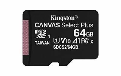 LOXg microSD 64GB ő100MB/s UHS-I V10 A1 Nintendo SwitchmF Canvas Select Plus SDCS2/64GB