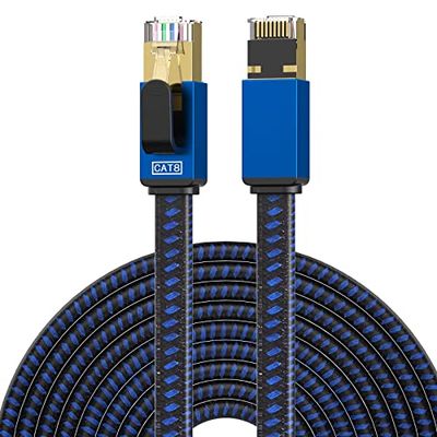 CAT8 LAN֥2M ƥ꡼8 ͥåȥ֥ RJ45ʿʥLAN֥ Ķ®б 40GbpsBASE-...