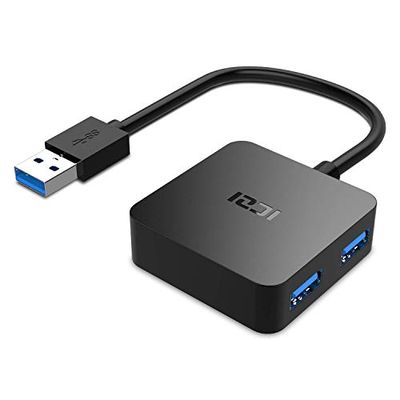 ICZI USB nu3.0 4|[gUSB 3.0 nu lp` HUB 5GbpsϊA_v^[ oXp[ g y RpNg PS4 PC Windows/Linux/Mac & Surface PrȏPC@Ή c