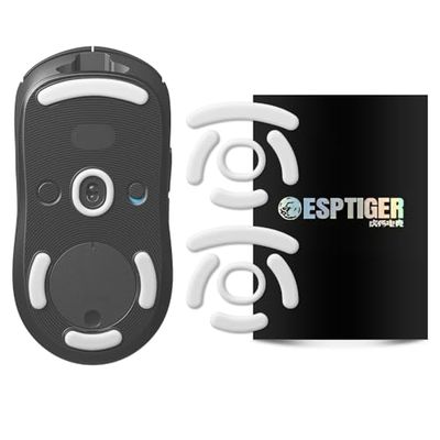 EsportsTiger マウスソール マウスフィート Arc1 ロジクール Logicool G PRO Wireless ワイヤレス 用 白 ベーシック 2セット入り 新旧パッケージランダム出荷 【国内正規代理店保証品】