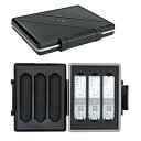 JJC 6スロット M.2 NVME 2280 SSD 収納ケース 6 枚 M.2 2280 / M.2 2260 / M.2 2240 SSD 収納可能 耐衝撃 防塵 防湿