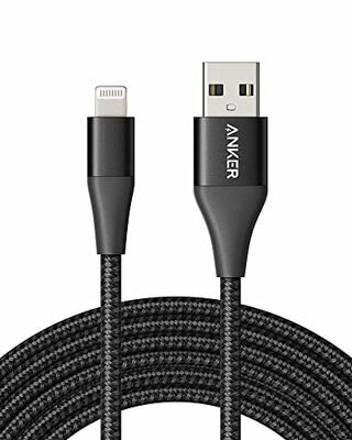 Anker PowerLine+ II ライトニングケーブル MFi認証 高耐久 iPhone 14 / 13 / 12 / SE(第3世代) iPad 各種対応 (3.0m ブラック)