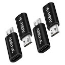 ARKTEK usb type-c micro usb 変換アダプタ 4個セット usb c to micro 変換アダプタ データ転送 タイプcから マイクロ...