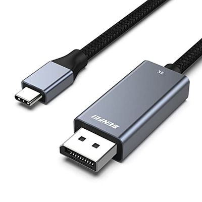 BENFEI USB-C - DisplayPort 1.8m P[u(4K@144Hz)AUSB Type-C - DisplayPort P[u [Thunderbolt 3/4 ݊] iPhone 15 Pro/MaxAMacBook Pro/Air 2023AiPad ProAiMacAS23AXPS17