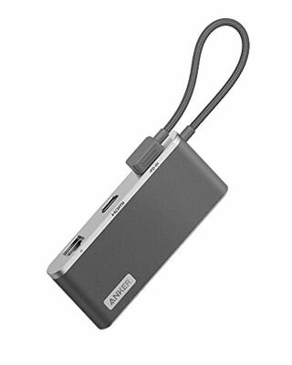 Anker 655 USB-C nu (8-in-1) 10Gbps f[^] USB-A|[g 100W USB Power DeliveryΉ USB-C|[g 4K HDMI|[g 1Gbps C[Tlbg|[g microSD&SDJ[h Xbg 3.5 mm I[fBIWbN  MacBook Pro/Air (O[)