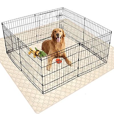 ペットシーツ 洗える ペット用おしっこマット 猫 犬用 おしっこパッド ペット用 トイレ下敷きマット 速乾 洗える 大判サイズ 多頭飼いに最適(ベージュ 120*90cm 2点入り)