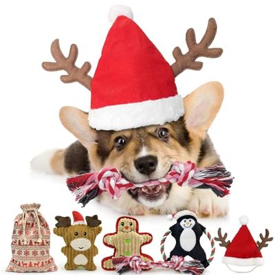 犬おもちゃ 犬噛むロープ 音の出るおもちゃ イヌ噛むおもちゃ クリスマス ぬいぐるみ 歯磨き 犬遊び 中小型犬に適用