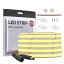 BTF-LIGHTING FCOB COB LEDテープライト 高密度 フレキシブル LEDテープライト 5M 480LEDs/m 2400LEDs/5m 電球色 3000K 幅8mm ストリップライト DC24V 9W/m 調光可能 変形可能 切断可能 寝室 キッチンホーム 屋内装飾 エネルギークラス A+++ 非防水 FOBライト CRI90 (ア
