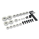 CSOOM 31 PCS ルータービットベアリング交換セットA(15M 15Plus 24A 24X 35B 用)