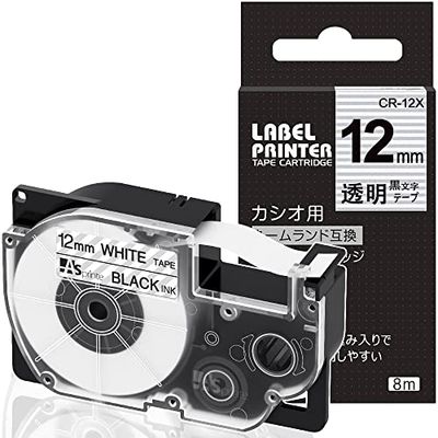1 12mm ƩϹʸ CR-12X ȸߴΤ  ٥饤 ͡ ơ (XR-12X) CASIO NAME LAND ơ...