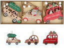 クリスマスツリーオーナメント クリスマスオーナメント デコレーション 飾り付け ギフトタグ 木製 サンタクロース トナカイ 雪だるま クリスマスツリー クリスマ...