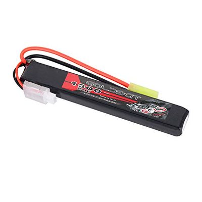 GOLDBAT 電動ガン用 リポバッテリー 1300mAh 2S 20C 7.4V リポバッテリー リポバッテリー エアガン AKシリーズ タミヤプラグ