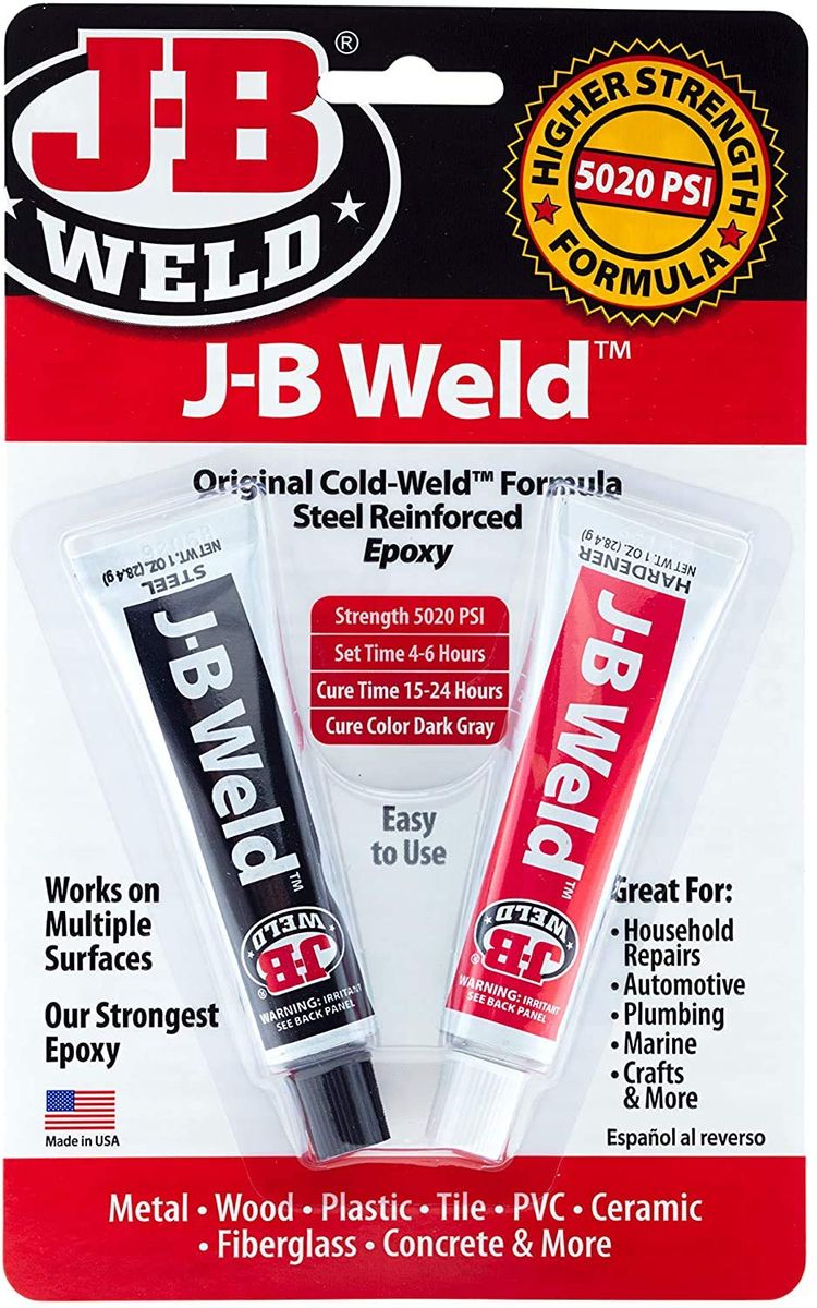 zmart JB Weld Epoxy Strong Adhesive Auto Well 0.9 oz (26.8 g)