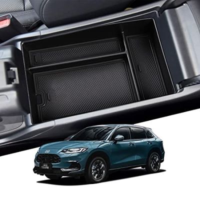smabee ホンダ 新型 ZR-V HR-V 専用 2023年 コンソールボックス 収納ボックス センターコンソール トレイ 中央アームレスト 内装パーツ インテリア アクセサリー 小物入れ