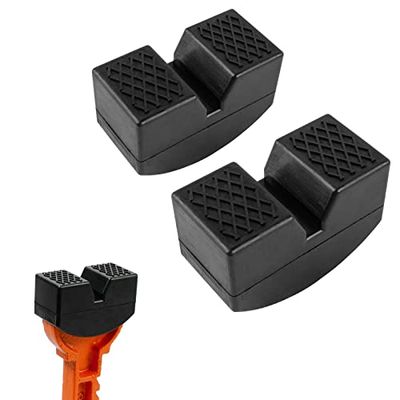 Donext ジャッキパッド ジャッキスタンド用パッド ジャッキスタンドアダプター 汎用 保護パット 2個入り