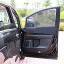 【Y.WINNER】ウインドーネット 左右1組(2枚入) 車用 カーテン 夏 虫よけ 防虫 車中泊 アウトドア グッズ カー用品 網戸 【日本語 取り付け説明書付き】 取付簡単 防災