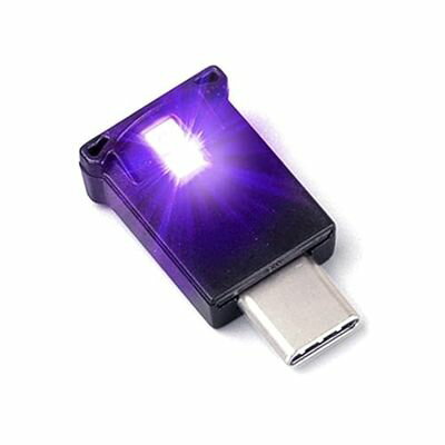 USB饤 Type-C usbʷϵ饤 饤 ưߥUSBʷϵ ֥LED ܸѥå C ߥ饤 led饤 LEDƵ ⥳󥽡 Х usb 뤵Ĵ 8 RGB ⵱ ߥ˥饤   ѥ (USB C)