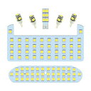 ZXREEK アクア LED ルームランプ アクア NHP10系 後期 室内灯 専用設計 TOYOTA AQUA NHP10 室内灯 高輝度 6000K ホワイト 内装 5050 LED 取り扱い専用工具付 取付簡単 7点セット (トヨタ アクア NHP10系 用)