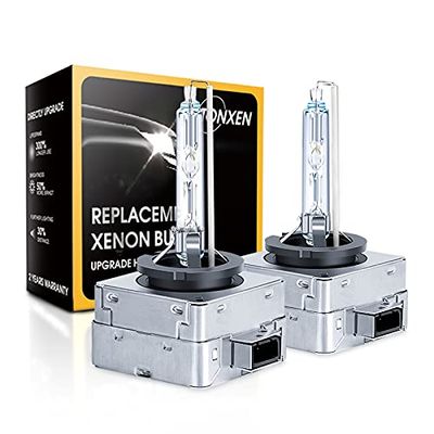 Rakuten - LTONXEN D1S HIDバルブ 純正交換用 車用ヘッドライト 瞬間起動 6500K 車検対応 35W 12V (2個入り)