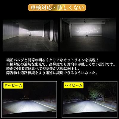 LTONXEN D2S HID�Х�� 8000K �������� �ִֵ�ư �ָ��б� 35W 12V ���ѥإåɥ饤�� (2������)