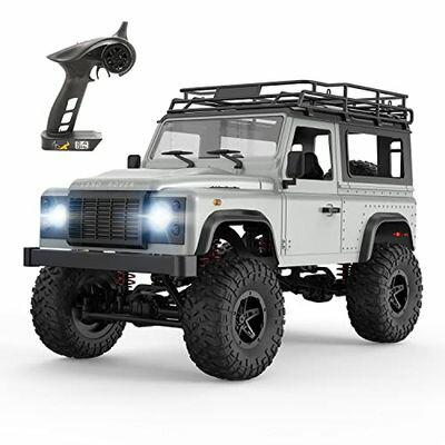 DEERC ラジコン クローラー ラジコンカー オフロード 4WD 1/12 独立懸架 操作時間100分 RCカー 大人向..