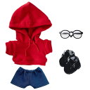 niannyyhouse 10cm 15cm 20cm ぬいぐるみ 服 ルーズフィット パーカー ジーンズ メガネ 靴 着せ替え 綿人形 アクセサリー (a12...