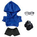 niannyyhouse 10cm 15cm 20cm ぬいぐるみ 服 ルーズフィット パーカー ジーンズ メガネ 靴 着せ替え 綿人形 アクセサリー (a4,...