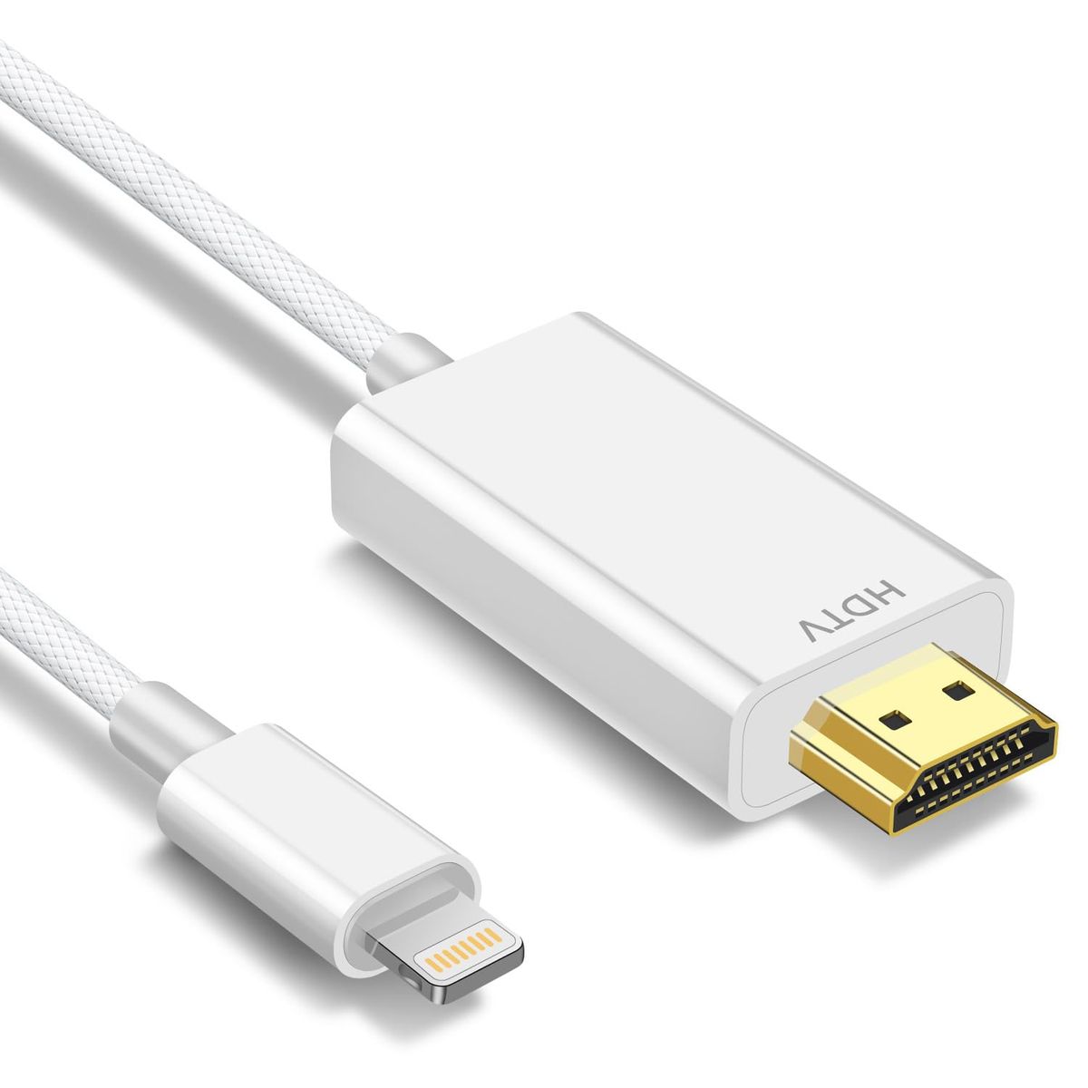 【2024年NEWモデルMFi認証品】 iphone hdmi変換ケーブル 2M ライトニング hdmi 変換ケーブル OTG用hdmiケーブル接続TV/AV/1080P遅延なし TV大画面 ビデオ再生音声同期出力 電源不要 設定不要 iPhone/iPad対応 携帯の画面をテレビに映す 大画面 ゲーム遅延なし取扱説明書