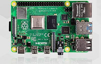 商品情報商品の説明説明 Raspberry Pi 4 4G Model B 技適完全対応品で、基板・パッケージに技適マーク入りです。（工事設計認証番号：007-AH0184） Raspberry Pi 4 は、エントリレベルの PC と同等の電力を供給するアップグレードされたプロセッサで、パフォーマンスが向上しています。 より複雑なプロセスを効率的に実行可能な様に、1GB、 2GB 、4GB のメモリサイズが選択可能になりました。 デュアルmicro-HDMIポートにより、デュアルスクリーン設定が可能(以前のバージョンでは標準HDMIポート1個を搭載) 最大4Kのビデオデコード USB 3.0 ポート× 2 により、他の周辺機器への Faster 接続が可能（旧モデルは USB 2.0 ポート × 4） 電力は USB-C 経由で供給(以前のRaspberry Pi 3 は、5.1V で Micro-USB 経由で給電 ） プロセッサ： Broadcom BCM2711 プロセッサクワッドコア A72 （ ARM v8 ） 64 ビット SoC メモリ：4GB LPDDR4 SDRAM Bluetooth：Bluetooth 5.0 WiFi：2.4 GHz / 5.0 GHz IEEE 802.11ac イーサネット：ギガビットイーサネット USB：USB 2.0 ポート x 2 、 USB 3.0 ポート x 2 接続：40 ピン GPIO ヘッダ HDMI：micro HDMI ポート x 2 （最大 4Kp60 をサポート） ビデオ：2 レーン MIPI DSI ディスプレイポート、 2 レーン MIPI CSI カメラポート オーディオ：4 極ステレオ出力およびコンポジットビデオポート マルチメディア： H.265（4Kp60 デコード）、 H.264（1080p60 デコード、1080p30 エンコード）OpenGL ES 3.0 グラフィックス ストレージ：microSDカードスロット、オペレーティングシステムのロード及びデータ保存用 入力電力：USB-C コネクタ経由で 5 V dc （最小 3 A ）、GPIO ヘッダ経由で 5 V dcPoE 対応（ PoE HAT が必要） 動作温度：0 ~ 50 ° C主な仕様 Raspberry Pi 4 は、エントリレベルの PC と同等の電力を供給するアップグレードされたプロセッサで、パフォーマンスが向上しています。(基板・パッケージに技適マーク入りです。工事設計認証番号：007-AH0184）brデュアル micro-HDMI ポートにより、デュアルスクリーン設定が可能（以前のバージョンでは標準 HDMI ポート 1 個を搭載）br最大 4K のビデオデコード。brUSB 3.0 ポート × 2 により、他の周辺機器への Faster 接続が可能（旧モデルは USB 2.0 ポート × 4 ）br電力は USB-C 経由で供給（Raspberry Pi 3 は、 5.1V で Micro-USB 経由で給電されます。）