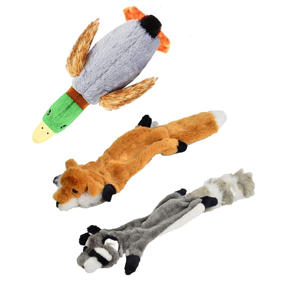 Meiping ペットおもちゃ 犬用音が出る ぬいぐるみ製 インタラクティブトレーニング 小型犬用・中型犬用・大型犬用知育玩具 3#