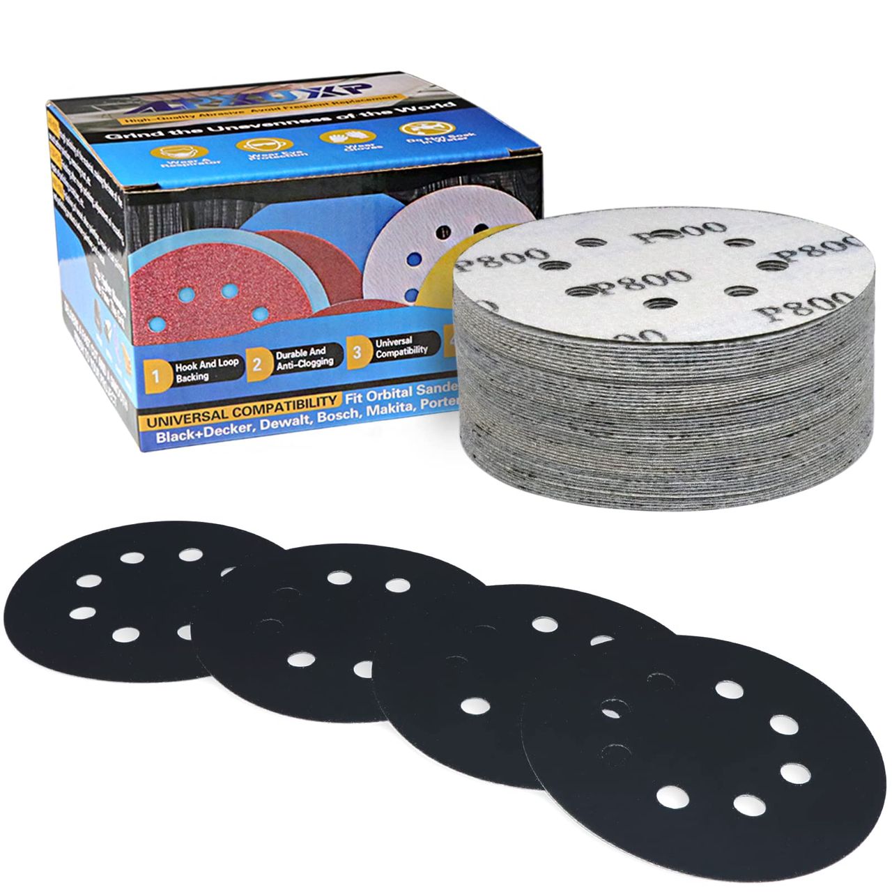 IROKCAKPT ѿ奵ɥڡѡ 125mm #800  ڡѡ50˥ǥ󥰥ǥ  ǥ󥰥ڡ...