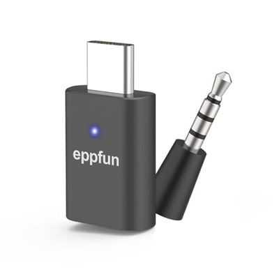 eppfun PS5/Nintendo Switch/PC USB-C Bluetooth 5.2 aptX-AdaptivegX~b^[/`bgpAiO}CNt xI[fBI A_v^ aptX/aptX HD/aptX LL/SBCΉ 2䓯ڑ